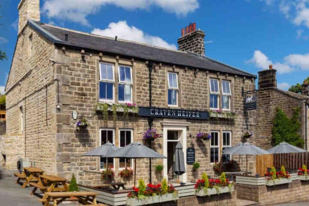 1800 Period Grade 2 Listed Cottage Addingham Екстер'єр фото